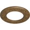 Ekena Millwork Blackthorn Ceiling Medallion (Canopies up to 7 1/2"), 13 3/8"OD x 7 1/2"ID x 3/4"P, Rubbed Bronze CM13BLRZS - alternate 2
